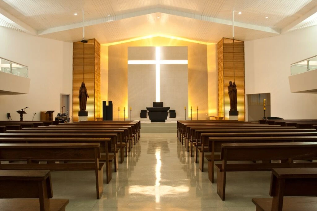 Religious Place painting