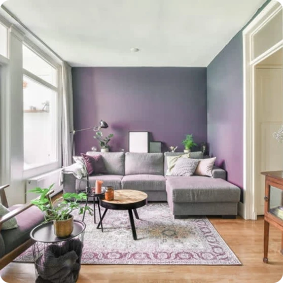 decorated Painted Room