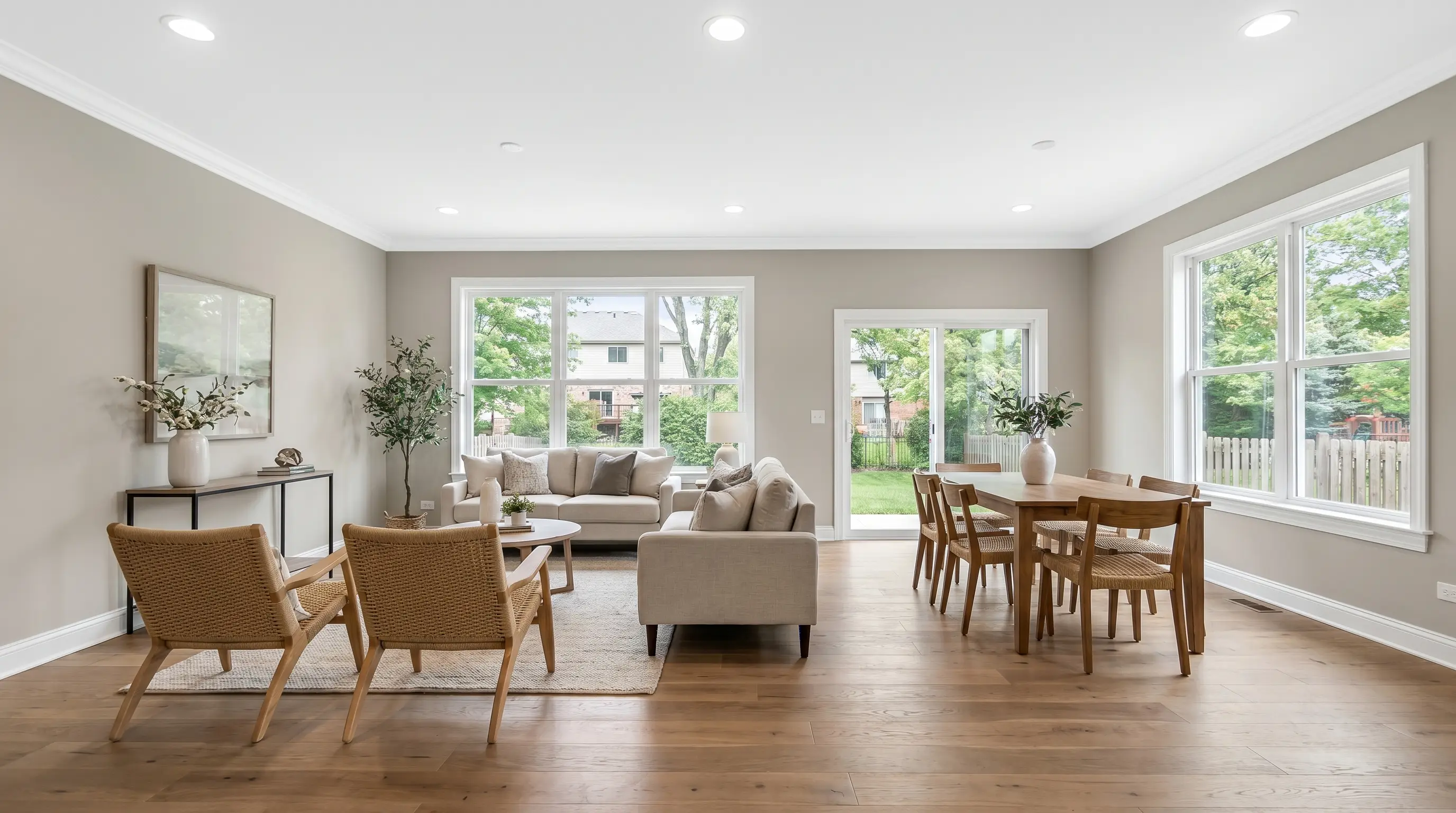 Interior painting Naperville Illinois home